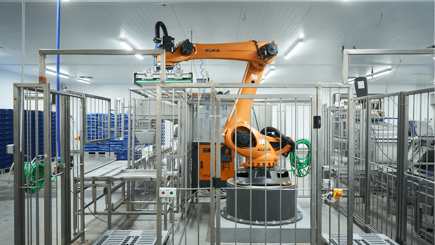 Roboter meistern High-Speed-Palettierung und schonen Mitarbeiter