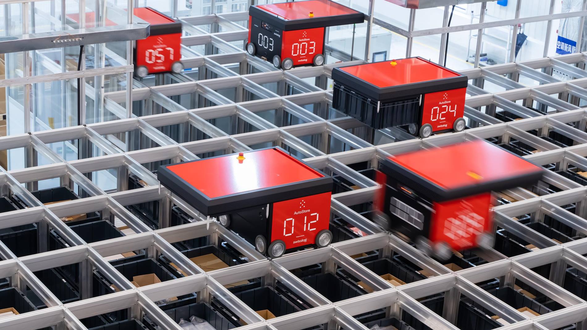 Swisslog AutoStore-L?sung beim Elektronikunternehmen Euronics