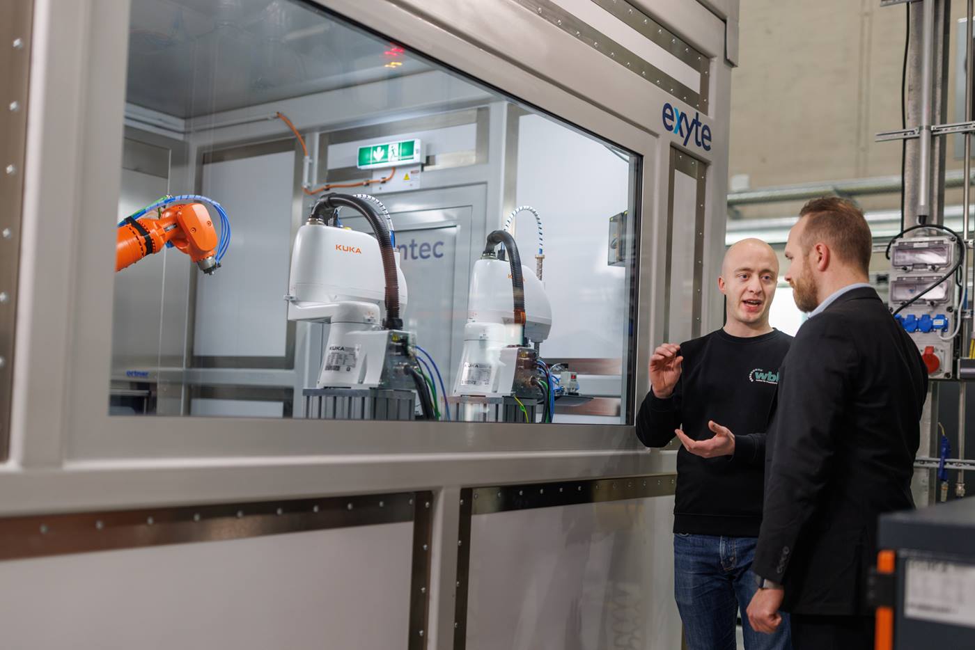 Prozesseinhausung in der Batteriezellproduktion am KIT Karlsruher Institut für Technologie 