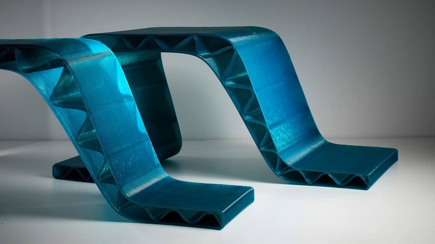Stampa mobili 3D con robot
