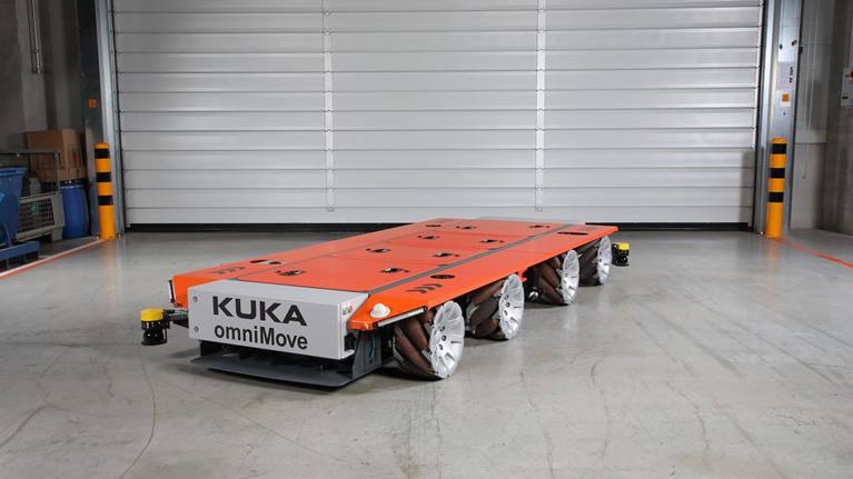 Schwerlastplattform KUKA omniMove E375